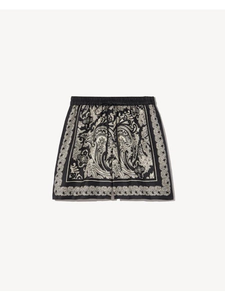 Frances Silk Short
