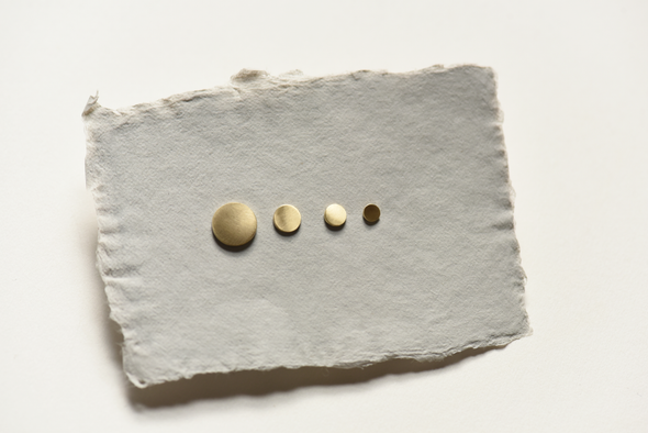 Earring Studs - Set of 4 Brass