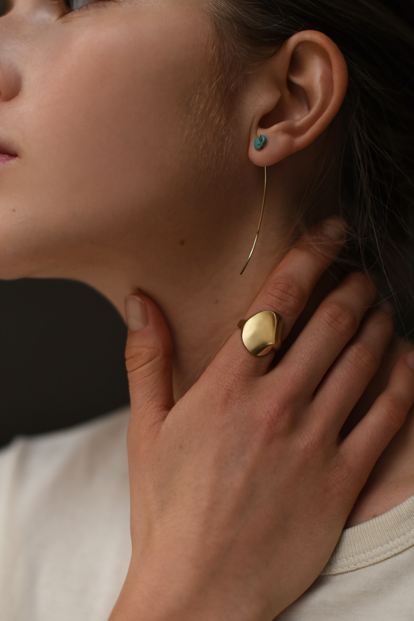 Turquoise Threaders - 14K Gold Filled