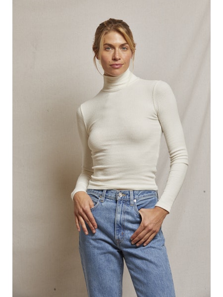 Noelle Sweater Rib LS Turtle Neck