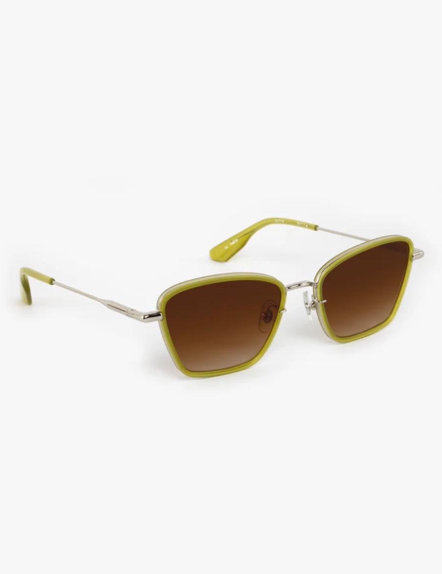 Bella Silver + Chartreuse