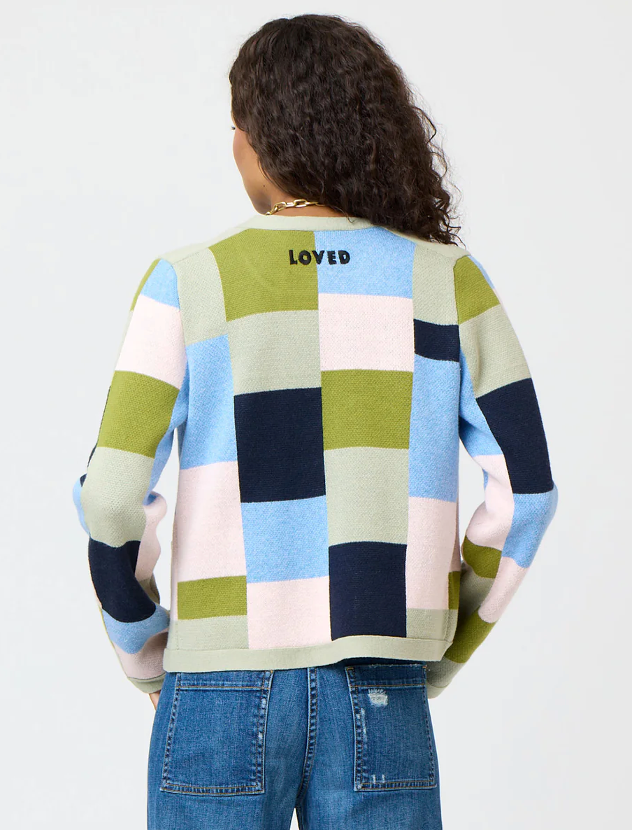 Beau-Lero Patchwork Cardigan