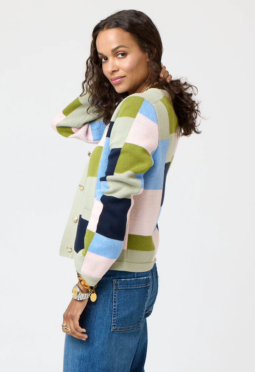 Beau-Lero Patchwork Cardigan