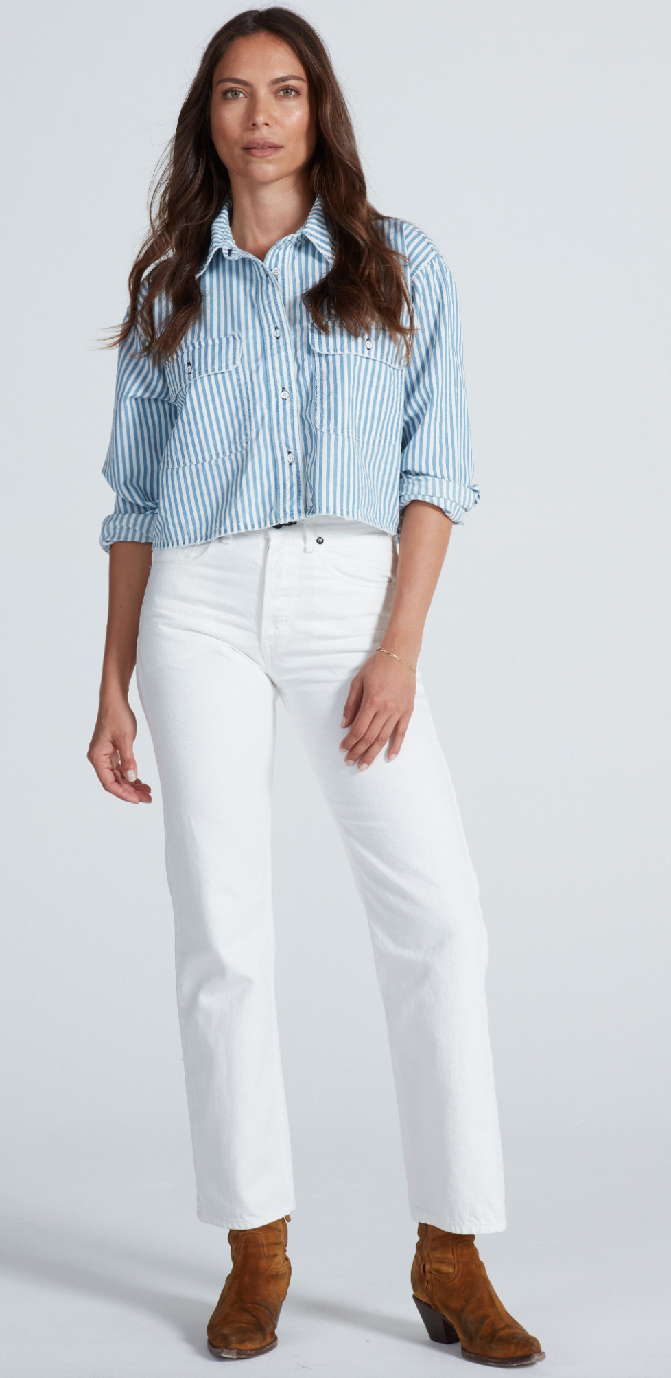 Cropped Nantucket Shirt