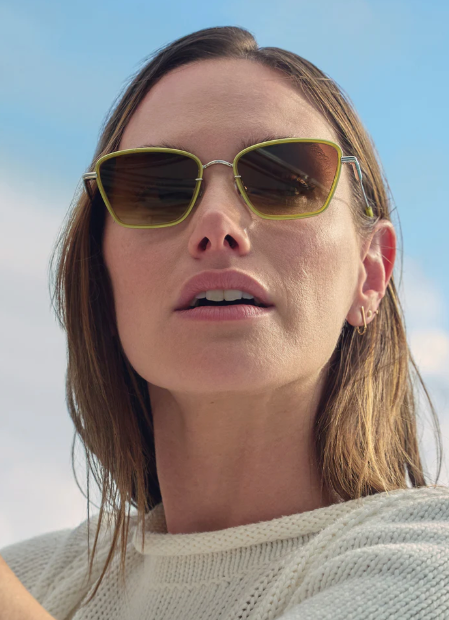 Bella Silver + Chartreuse