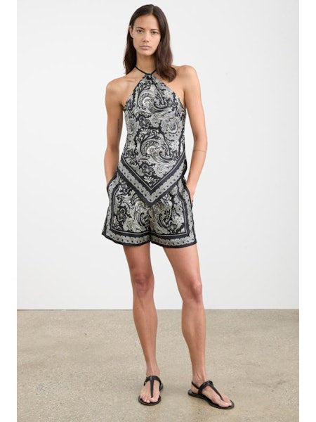 Frances Silk Short