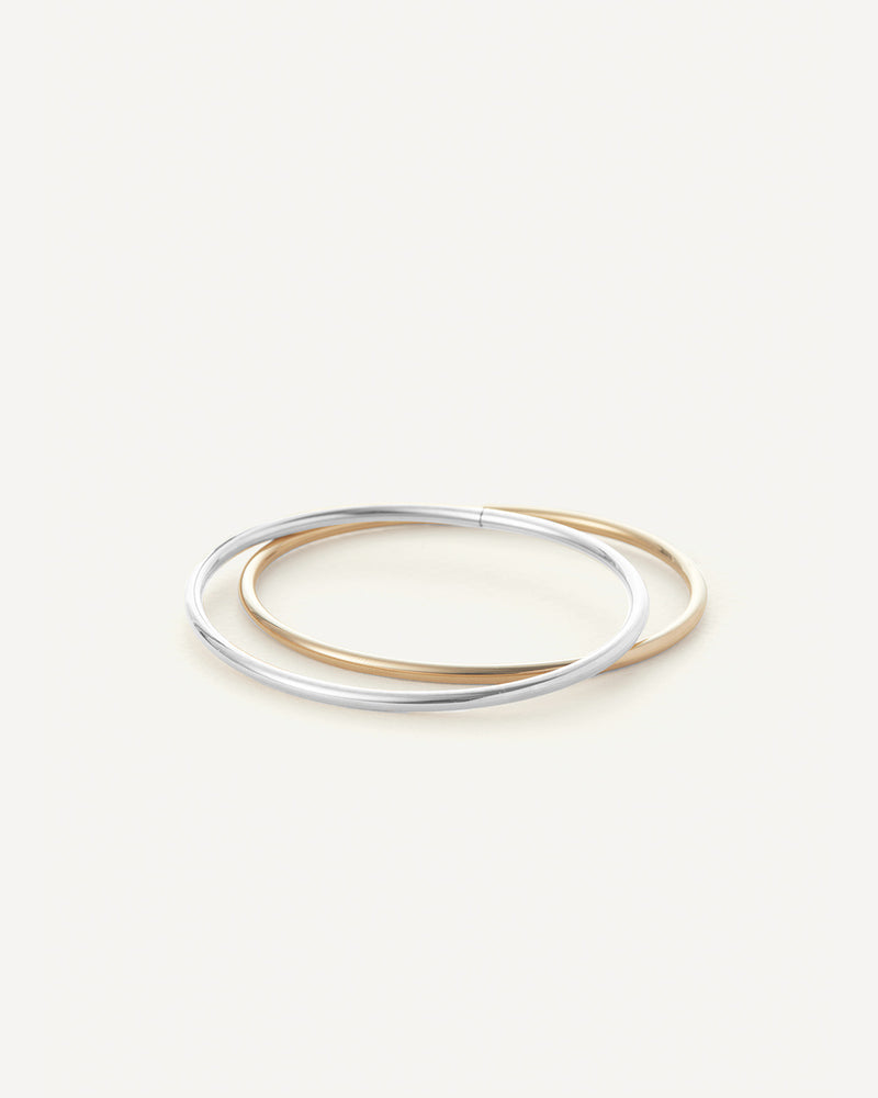 Dane Bangle Two-Tone Set 5 pk