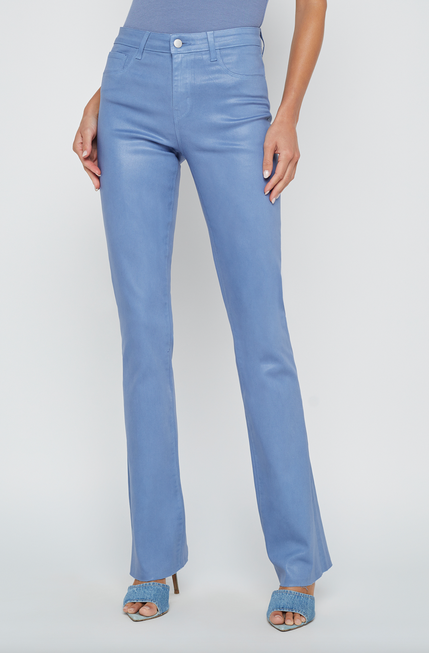 Ruth H/R Straight Coated Jean