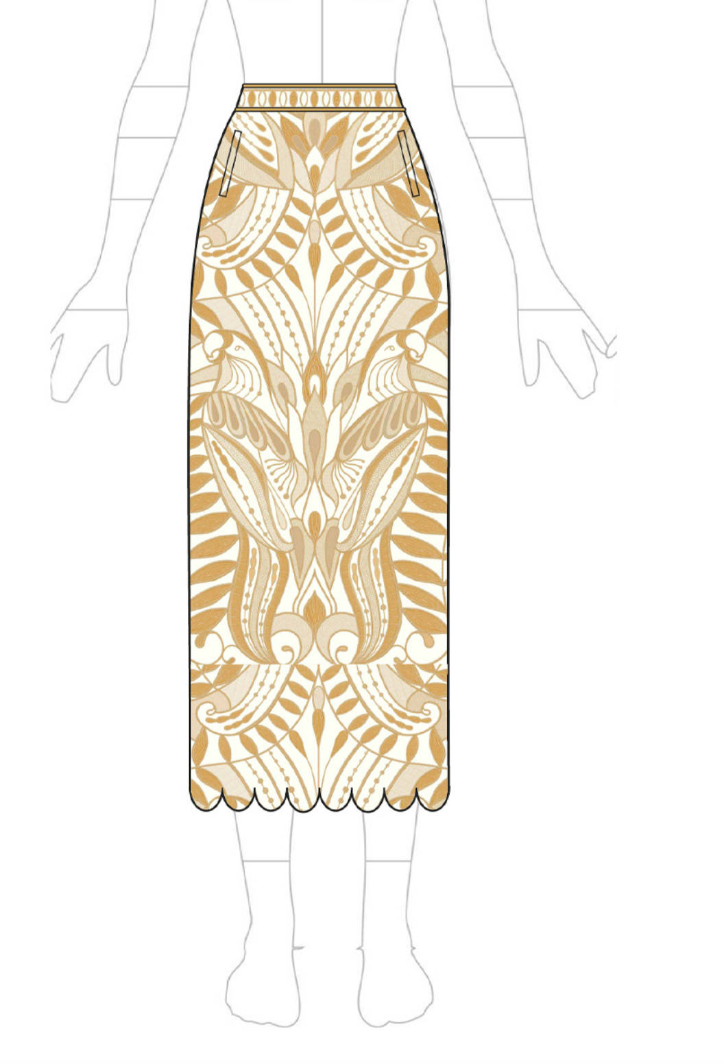 Lace Nature Skirt